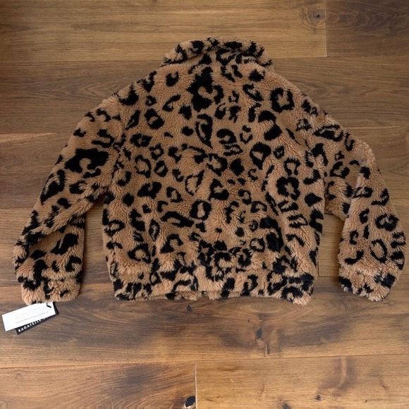 SOLD!Bagatelle Sherpa Teddy Zip Up Coat - Picture 3 of 6